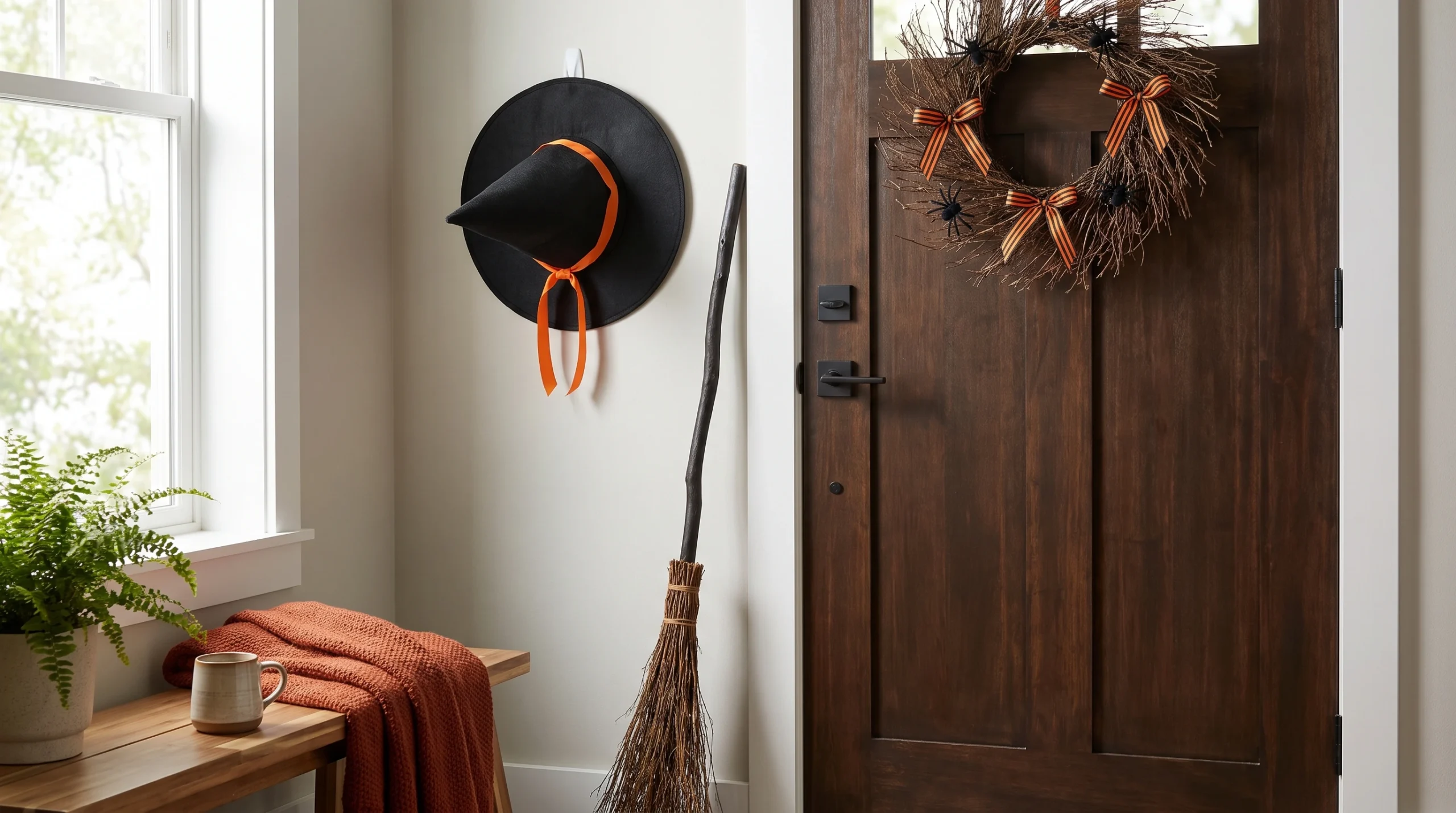 Visual illustration of add a witch-themed entrance