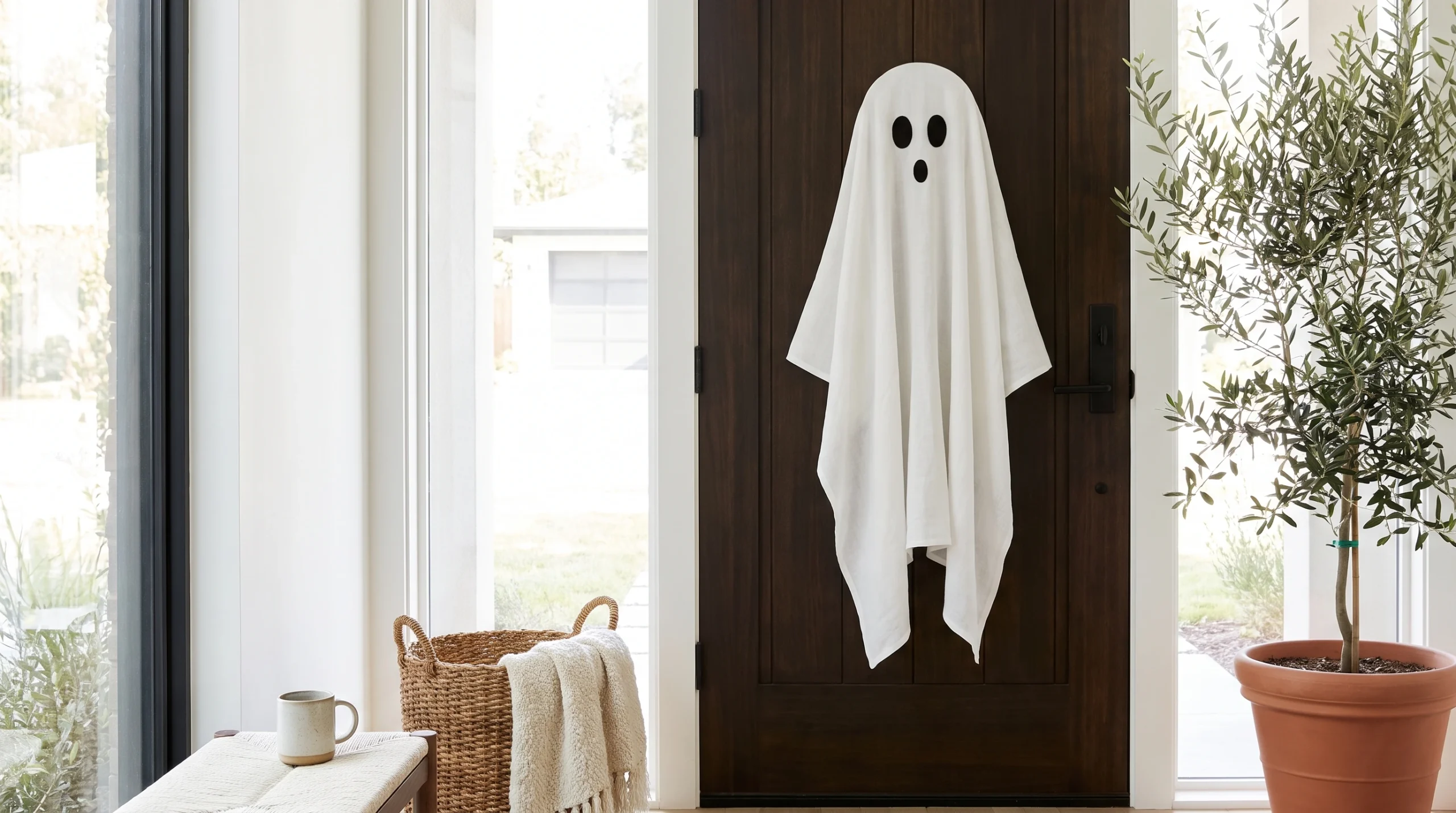 Visual illustration of make a ghost door