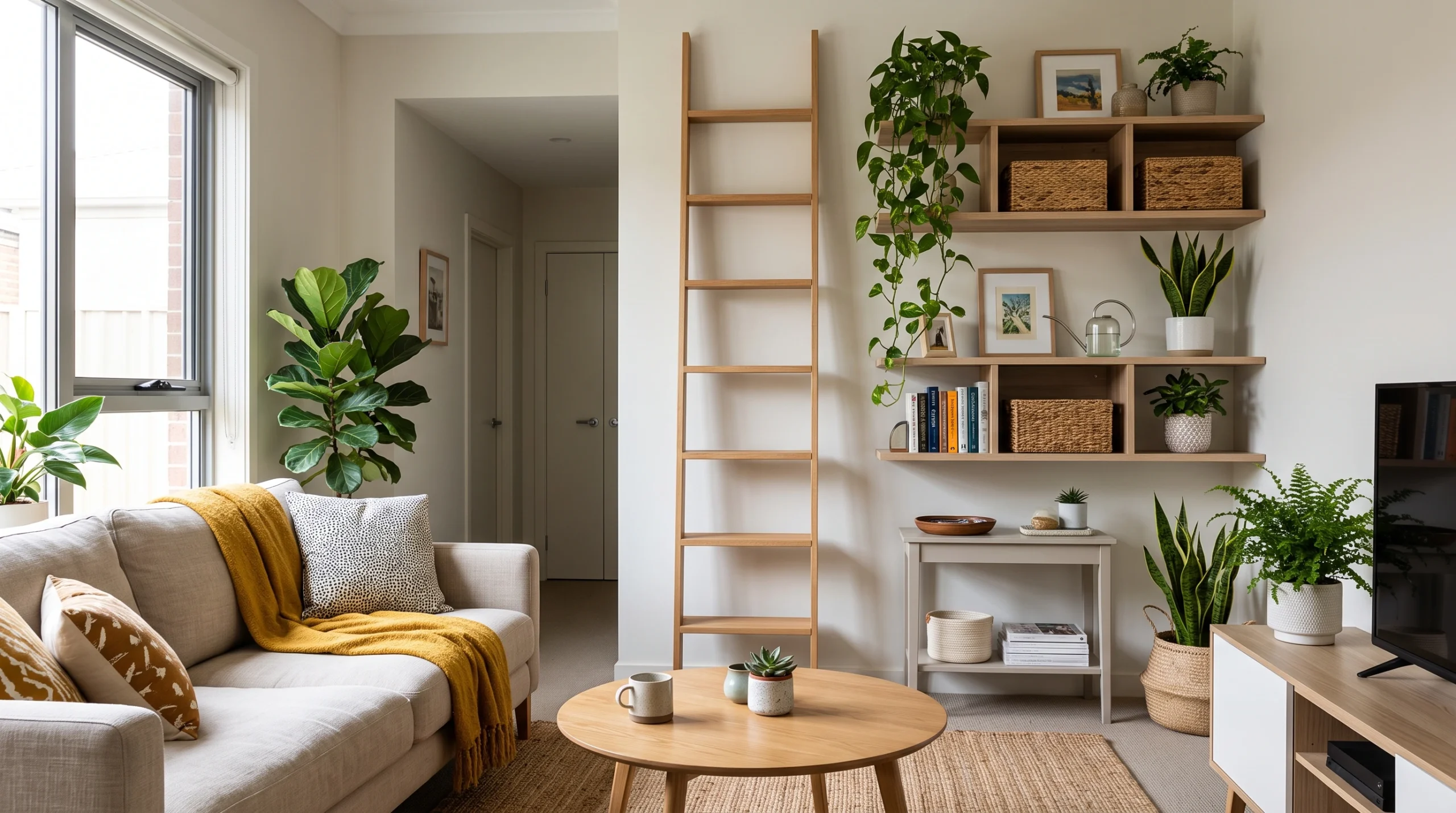 Visual illustration of make better use of vertical space