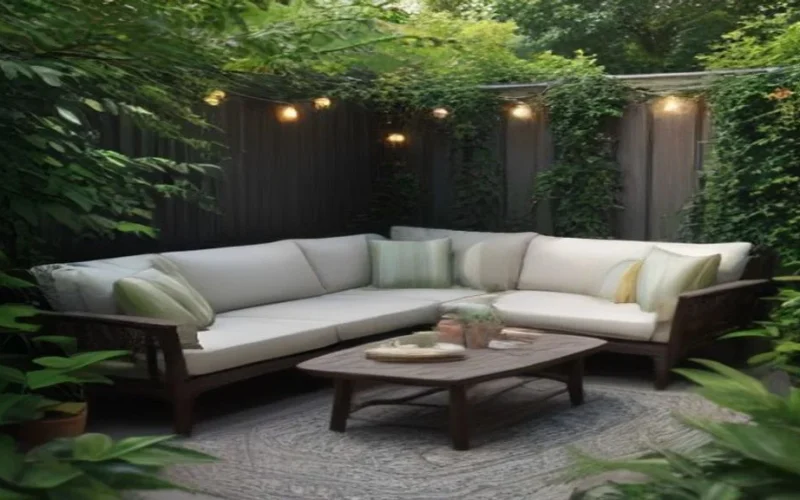 Realistic interior styling featuring make one cozy corner the main feature for rental friendly backyard ideas for a cozy and stylish outdoor space