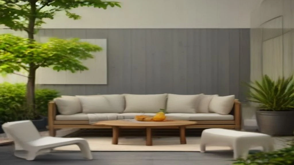 Realistic interior styling featuring use a simple color scheme for rental friendly backyard ideas for a cozy and stylish outdoor space