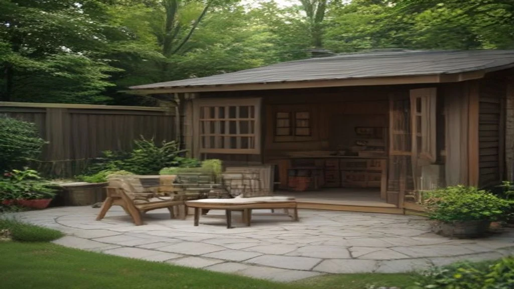 Realistic interior styling featuring add a small outdoor storage solution for rental friendly backyard ideas for a cozy and stylish outdoor space