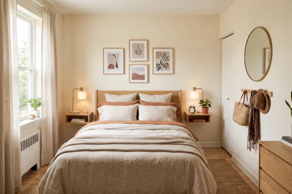 Small bedroom ideas for couples on a budget