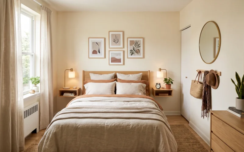 Small bedroom ideas for couples on a budget