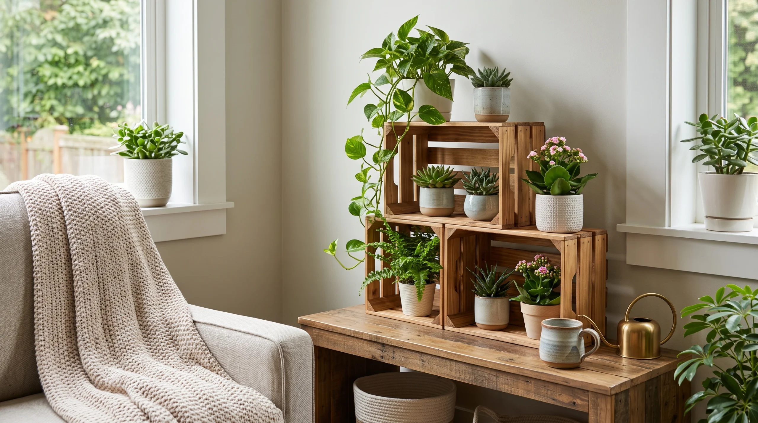 Visual illustration of use a small diy decor project
