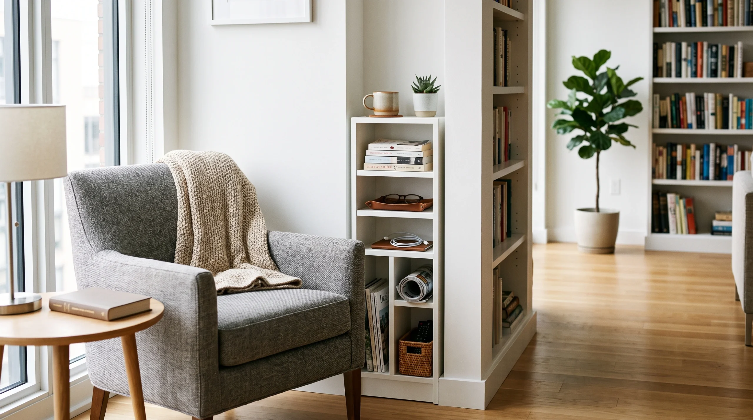Visual illustration of use the small spaces you normally ignore